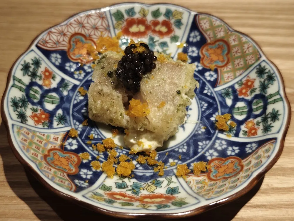 Poisson Pané Au Caviar